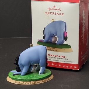 Hallmark Keepsake Eeyore NOT MUCH OF A TAIL Winnie the Pooh Disney